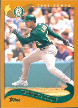 2002 Topps #215 Terrence Long Front