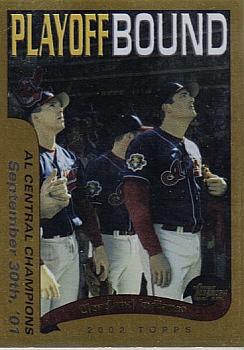 2002 Topps #352 Cleveland Indians Front
