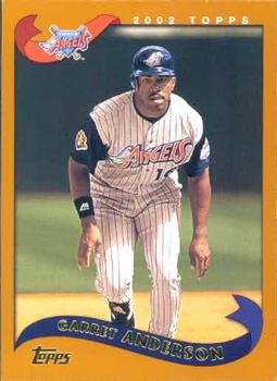 2002 Topps #71 Garret Anderson Front