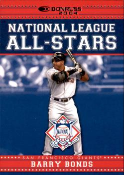 2004 Donruss - All-Stars National League #NL-AS-1 Barry Bonds Front