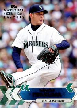 2017 Topps National Baseball Card Day - Seattle Mariners #SEA-2 Hisashi Iwakuma Front