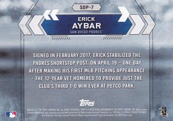 2017 Topps National Baseball Card Day - San Diego Padres #SDP-7 Erick Aybar Back