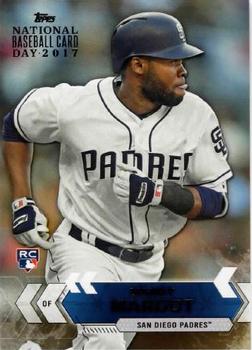 2017 Topps National Baseball Card Day - San Diego Padres #SDP-9 Manny Margot Front