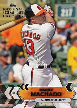 2017 Topps National Baseball Card Day - Baltimore Orioles #BAL-1 Manny Machado Front