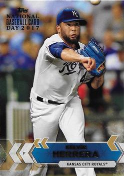 2017 Topps National Baseball Card Day - Kansas City Royals #KCR-9 Kelvin Herrera Front