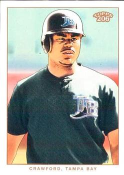 2002 Topps 206 #363 Carl Crawford Front