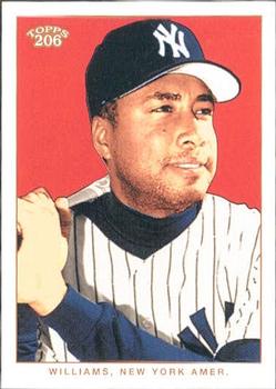 2002 Topps 206 #79 Bernie Williams Front