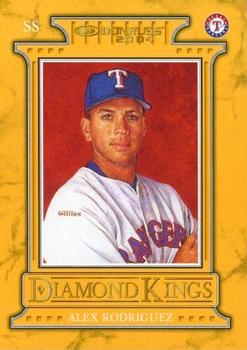 2004 Donruss - Diamond Kings #DK-5 Alex Rodriguez Front