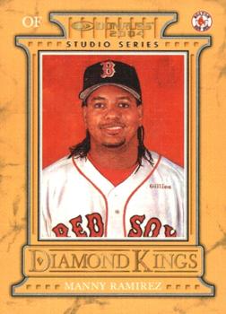 2004 Donruss - Diamond Kings Studio Series #DK-14 Manny Ramirez Front