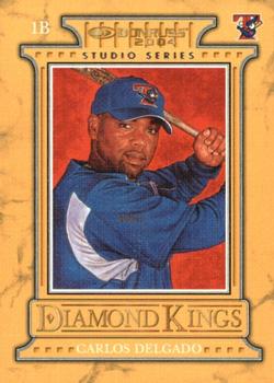 2004 Donruss - Diamond Kings Studio Series #DK-15 Carlos Delgado Front