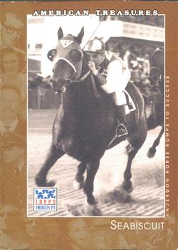 2002 Topps American Pie Spirit of America #76 Seabiscuit Front