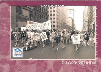 2002 Topps American Pie Spirit of America #93 Gloria Steinem Front