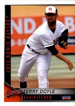 2015 Choice Bowie Baysox #8 Terry Doyle Front