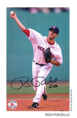 2017 Boston Red Sox Photocards #NNO Rick Porcello Front
