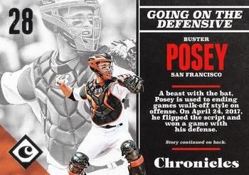 2017 Panini Chronicles #49 Buster Posey Front
