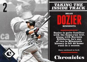 2017 Panini Chronicles #91 Brian Dozier Front