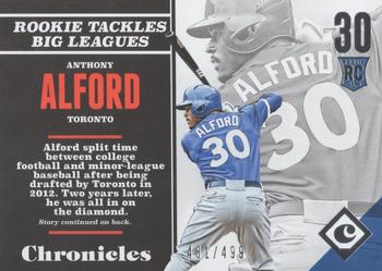 2017 Panini Chronicles #128 Anthony Alford Front