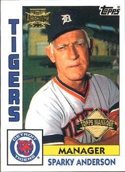 2002 Topps Archives #176 Sparky Anderson Front