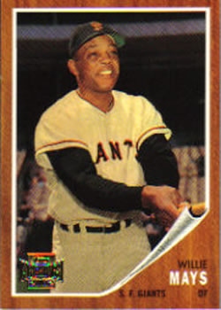 2002 Topps Archives #1 Willie Mays Front