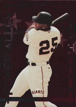 2004 Donruss - Power Alley Red #PA4 Barry Bonds Front
