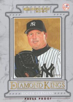 2004 Donruss - Press Proofs Red #6 Roger Clemens Front