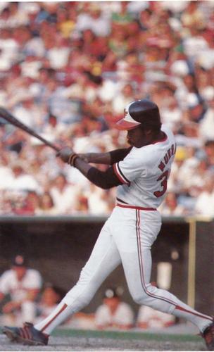 1977 Baltimore Orioles Photo Album #NNO Eddie Murray Front
