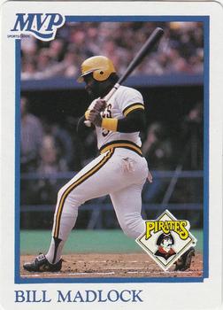 1990 MVP Baseball All-Star Card Game #16 Bill Madlock Front