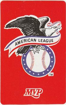 1990 MVP Baseball All-Star Card Game #NNO Single Back