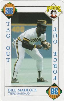 1990 MVP Baseball All-Star Card Game #NNO Bill Madlock Front
