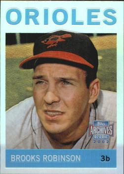 2002 Topps Archives Reserve #56 Brooks Robinson Front