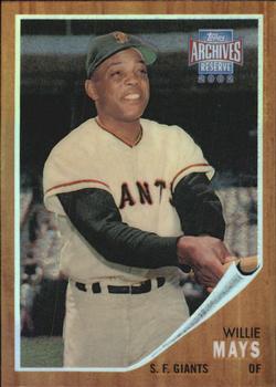 2002 Topps Archives Reserve #92 Willie Mays Front