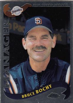2002 Topps Chrome #277 Bruce Bochy Front