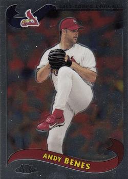 2002 Topps Chrome #621 Andy Benes Front