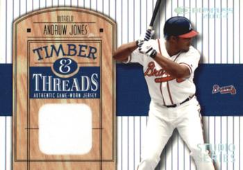 2004 Donruss - Timber & Threads #TT-4 Andruw Jones Front