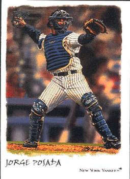 2002 Topps Gallery #9 Jorge Posada Front
