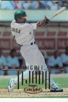 2002 Topps Gold Label #9 Miguel Tejada Front