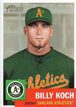 2002 Topps Heritage #362 Billy Koch Front