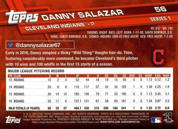 2017 Topps - All-Star Game 2017 #56 Danny Salazar Back