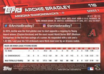 2017 Topps - All-Star Game 2017 #116 Archie Bradley Back