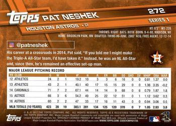 2017 Topps - All-Star Game 2017 #272 Pat Neshek Back