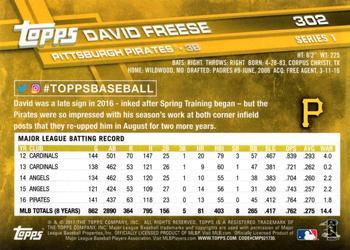 2017 Topps - All-Star Game 2017 #302 David Freese Back