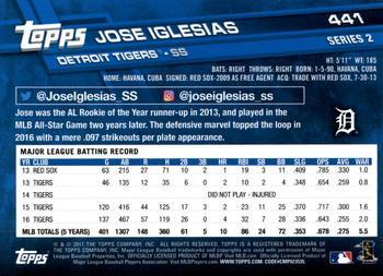 2017 Topps - All-Star Game 2017 #441 Jose Iglesias Back
