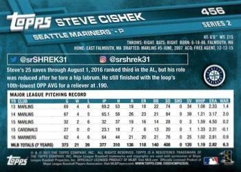 2017 Topps - All-Star Game 2017 #456 Steve Cishek Back
