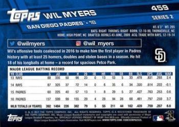 2017 Topps - All-Star Game 2017 #459 Wil Myers Back