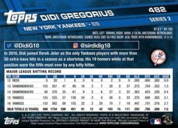 2017 Topps - All-Star Game 2017 #482 Didi Gregorius Back