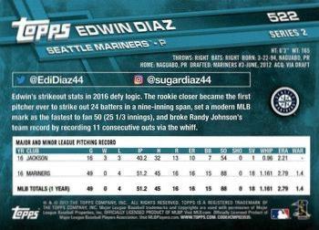 2017 Topps - All-Star Game 2017 #522 Edwin Diaz Back