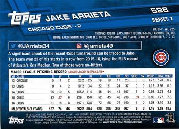 2017 Topps - All-Star Game 2017 #528 Jake Arrieta Back