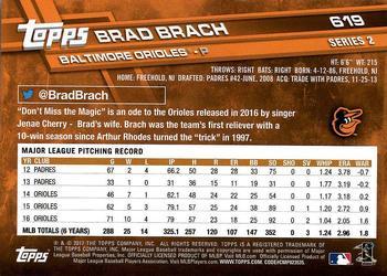 2017 Topps - All-Star Game 2017 #619 Brad Brach Back