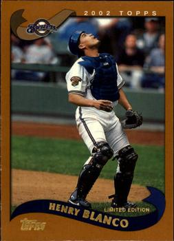 2002 Topps - Topps Limited #593 Henry Blanco Front