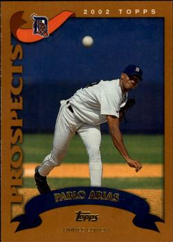 2002 Topps - Topps Limited #685 Pablo Arias Front